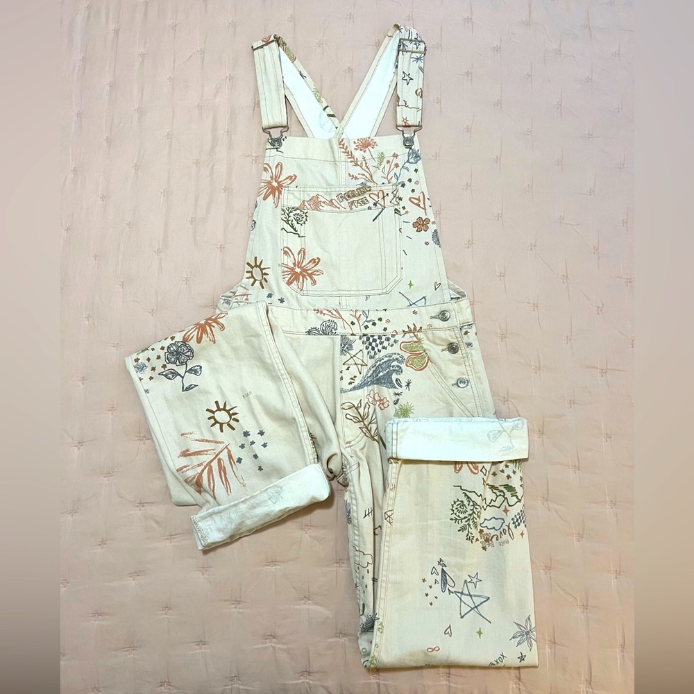 Free People Ziggy Harmony Overalls - size S